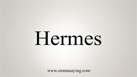 как читается hermes|how to say hermes correctly.